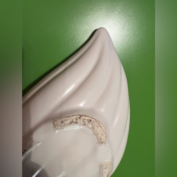 Vintage deco ceramic vase planter coffee table trinket dish modern art pottery - Picture 2 of 7